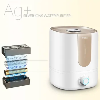 

2018 5L 350ML / H Ultrasonic Air Diffuser Air Humidifier Aroma Oil Diffuser Ionizer Generator Aromatherapy