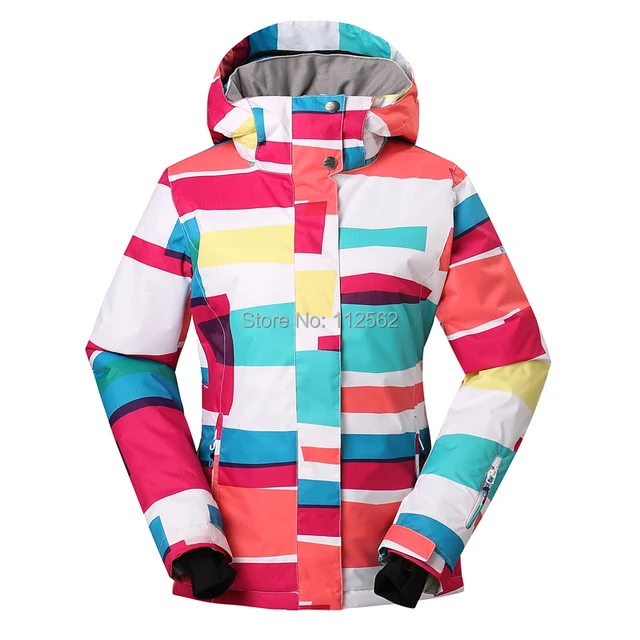 Gsou for snow ski jackets coat snowboard suit women skiing womens rHUzr