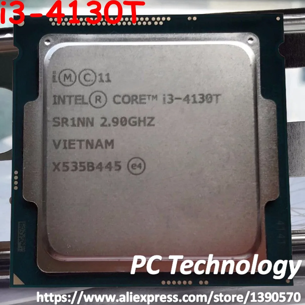 Original Intel core i3 4130T SR1NN CPU 2.90GHz 3M 35W 22nm LGA1150 i3 4130T Dual core Desktop