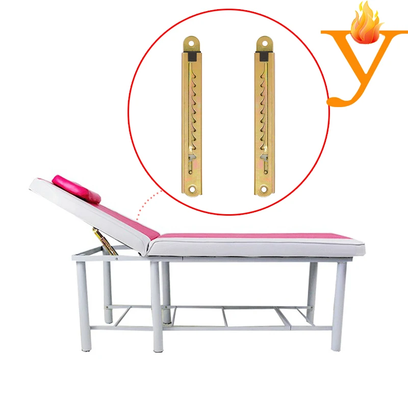

Multi-functional Furniture Hardware 10 Positions Slider Hinge For Medical Bed D40