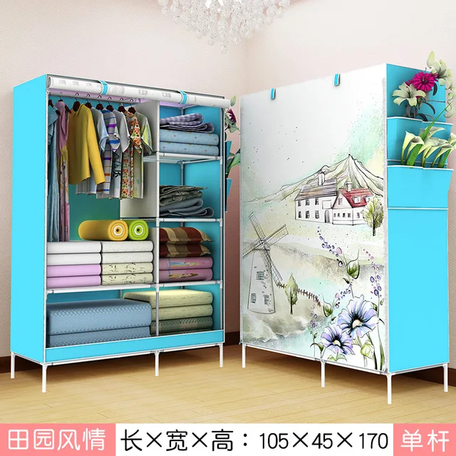 Large Capacity Cloth Wardrobe 3d Folding Clothing Storage Aliexpress Large Capacity Cloth Wardrobe 3d Folding Clothing Storage Aliexpress