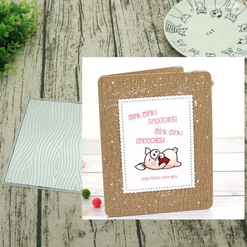 

Box and animals Metal Cutting Dies Stencils for DIY Scrapbook Photo Album Paper Card Decorative Craft Embossing Die New