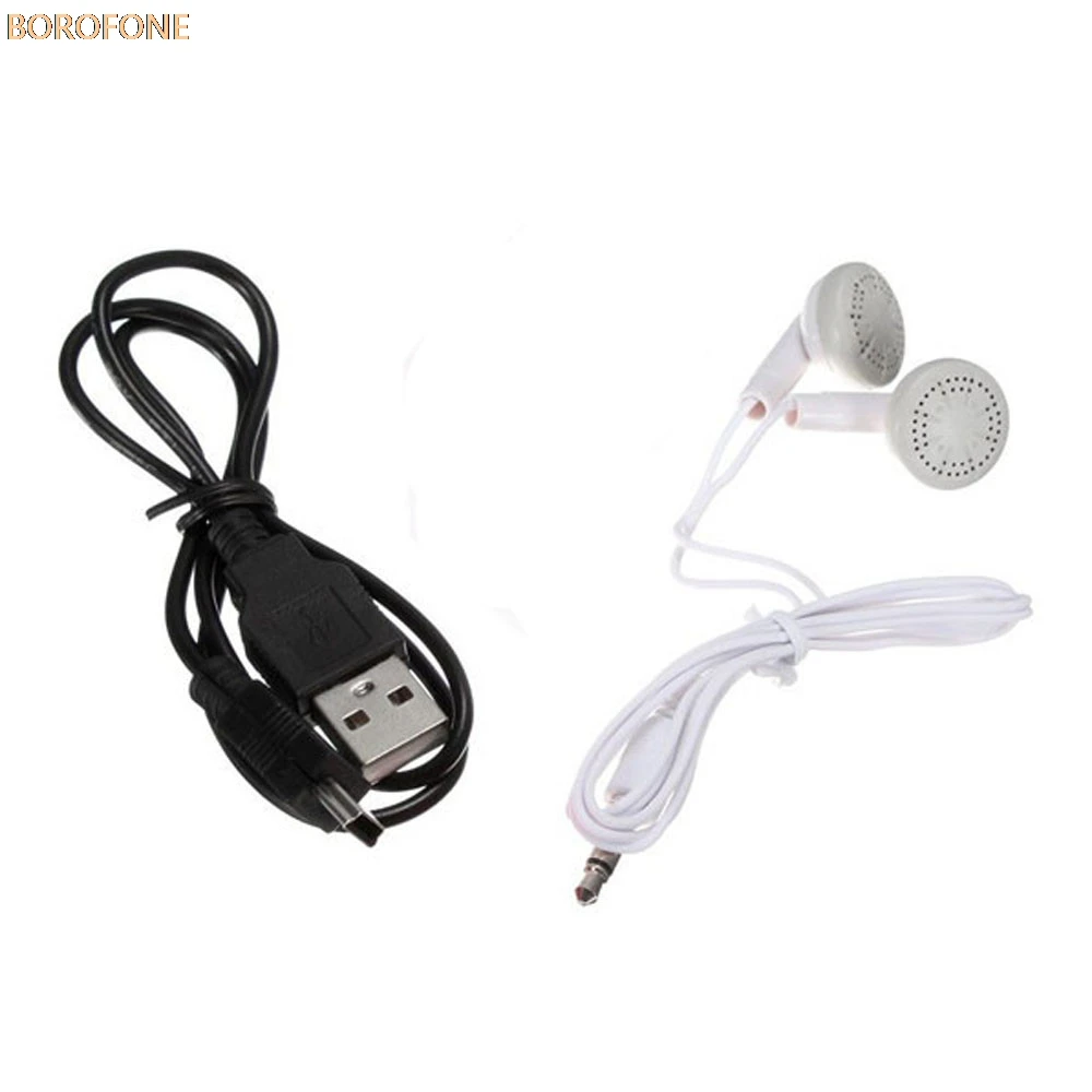 3.5mm In Ear Earphone Headphone Headset For Tablet MP3+Data Cable