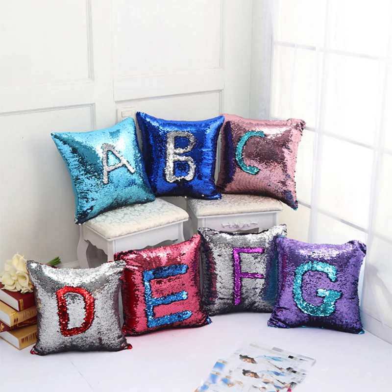 1 шт. Paillette Coussin No Flling Throw Подушка 40cmX40cm для подушки дивана и в автомобиль