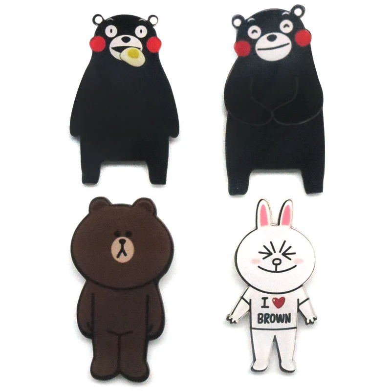 Приятно акриловые знак Broche Harajuku брошь Интимные аксессуары медведь Броши для шарф