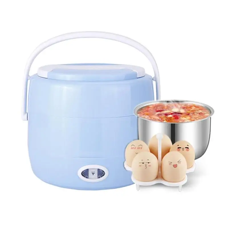2L 230V 200W PTC Rice Cooker Electric Heating Lunch Box Leak Proof