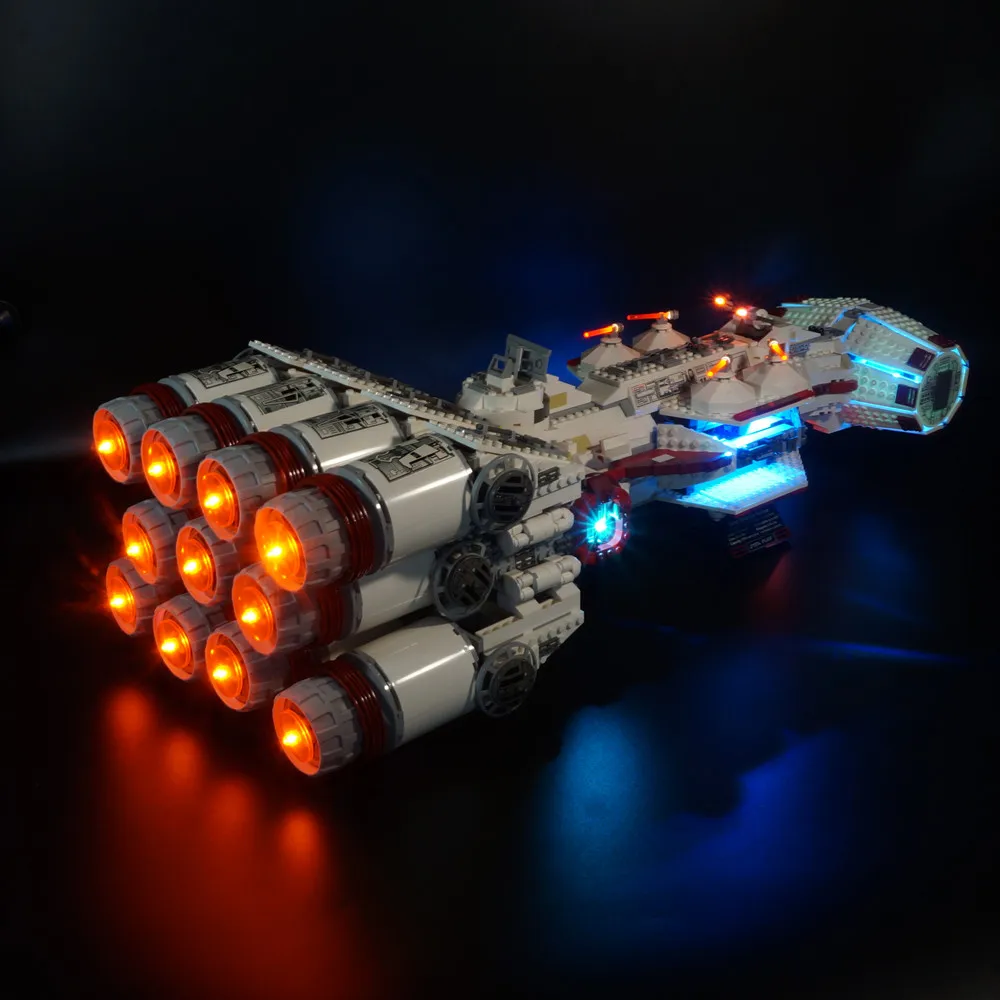 Набор светодиодов Kyglaring для lego 10019 бегунок Tantive IV Rebel блокад|Новизна освещения| |