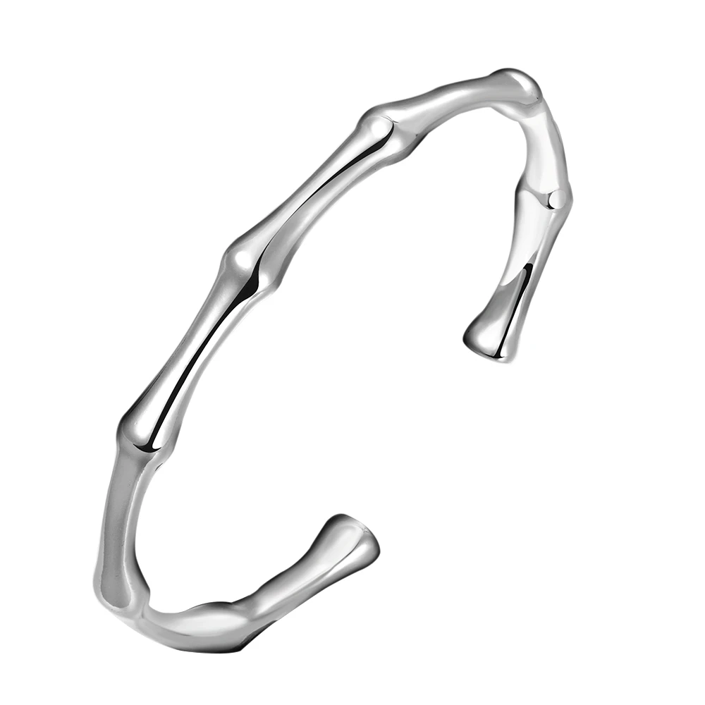 

2015 NEW ARRIVEL OPENING BANGLE 925 sterling silver jewelry fine fashion ring bracelet best quality wholesale and retail SMTB095