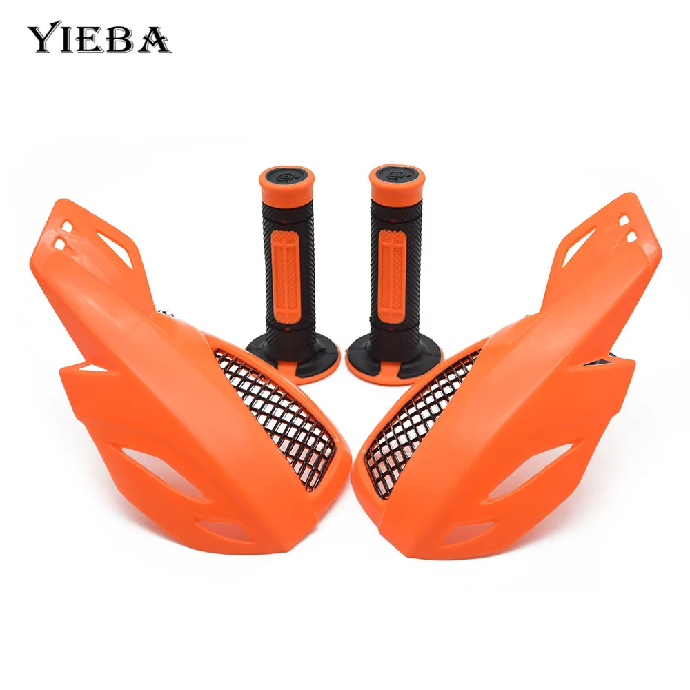 Motorcycle Wind Shield Handguard hand guards Handlebar Rubber Handle Grip For KTM Motocross Moto Dirt Pit Bike Off-Road CRF230