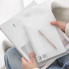 1 шт. a5 сумка для файлов прозрачная зеленая молния водонепроницаемые офисные принадлежности сумка для информации студенческий канцелярский тест бумажная коробка для хранения