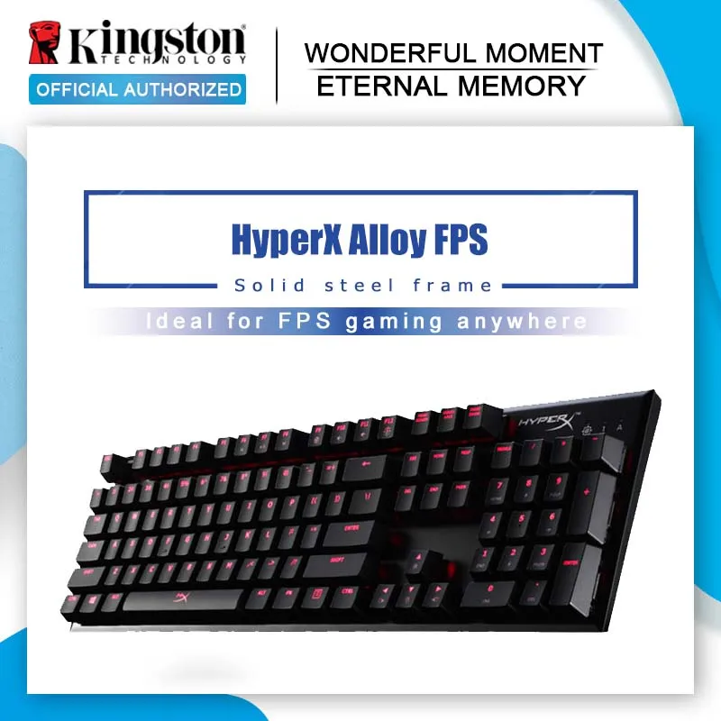 Kingston HyperX сплав FPS электронная спортивная механическая клавиатура вишневая ось