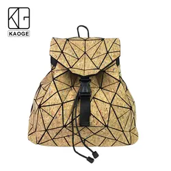KAOGE Vegan Backpack Natural Cork Chain Bag Women Original Designer Flap Hand bag Shoulder Travel Girls Geometric Bao Bag KAOGE Vegan Backpack Natural Cork Chain Bag Women Original Designer Flap Hand bag Shoulder Travel Girls Geometric Bao Bag