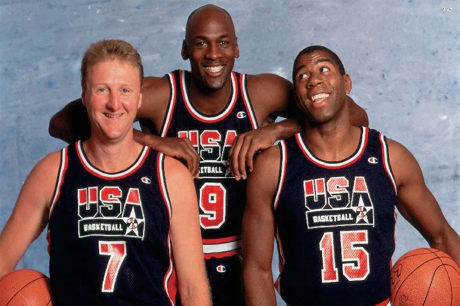 

Michael Jordan Larry Bird Magic son Basketball legend Poster Silk Fabric Art Wall poster 12"x18"Prints Decor