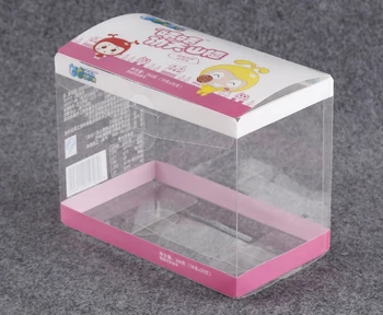 

Custom Clear PVC favor Packaging boxes transparent plastic gift display package square Box show case Free Sample ---PX20182