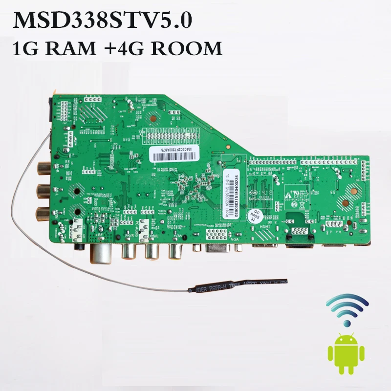 Смарт плата MSD338S TV 5 0 1 + 4 Гб 1024 м Android|Адаптеры AC/DC| |