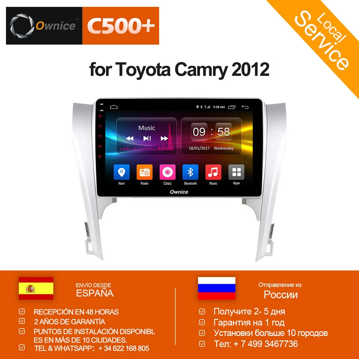 

Ownice K1 K2 K3 Android 9.0 Octa Core 10.1" Car radio DVD GPS stereo player for Toyota Camry 2012 support 4G LTE DAB+ DVR TPMS