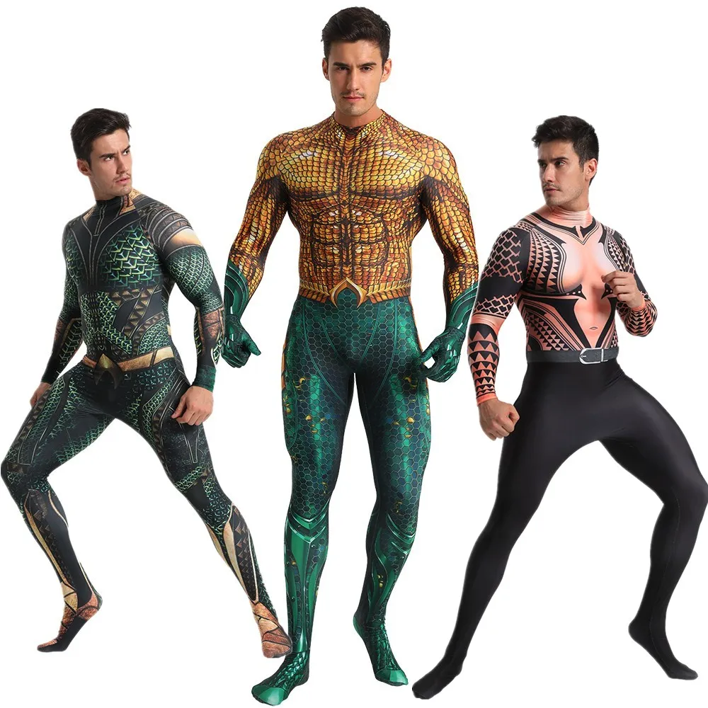 

Aquaman Costume Cosplay Zentai Suit Superhero Costume