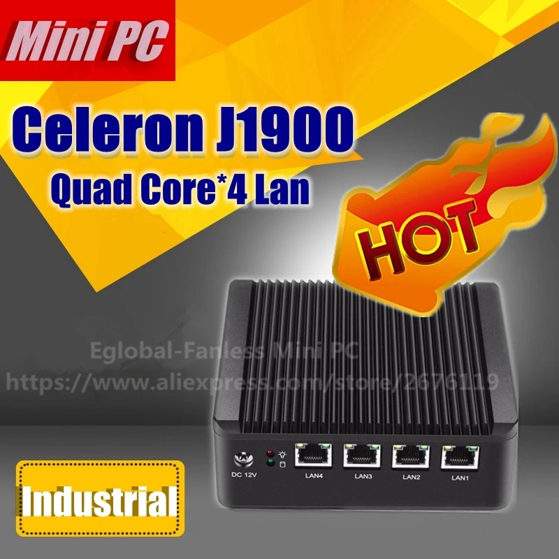 Lowest Price Eglobal mini pc J1900 Quad core 4 Intel WG82583 Gigabit Lan Firewall Multi-function Router Network 12V Mini Desktop Computer Lowest Price Eglobal mini pc J1900 Quad core 4 Intel WG82583 Gigabit Lan Firewall Multi-function Router Network 12V Mini Desktop Computer