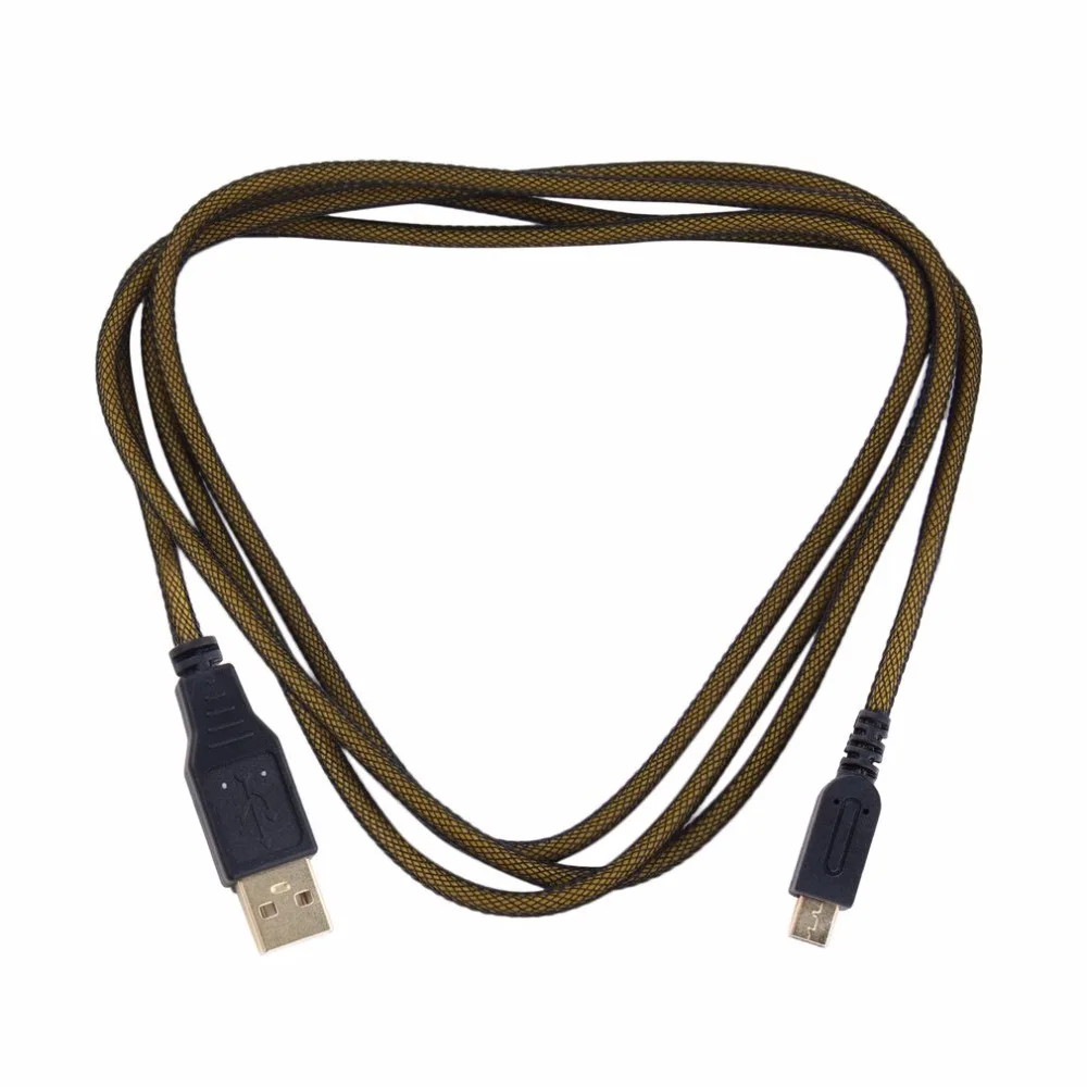 USB кабель для новой 3DS XL синхронизации Мощность Зарядное устройство зарядный кабель для 3DS/3dsxl/2DS позолоченные зарядный кабель