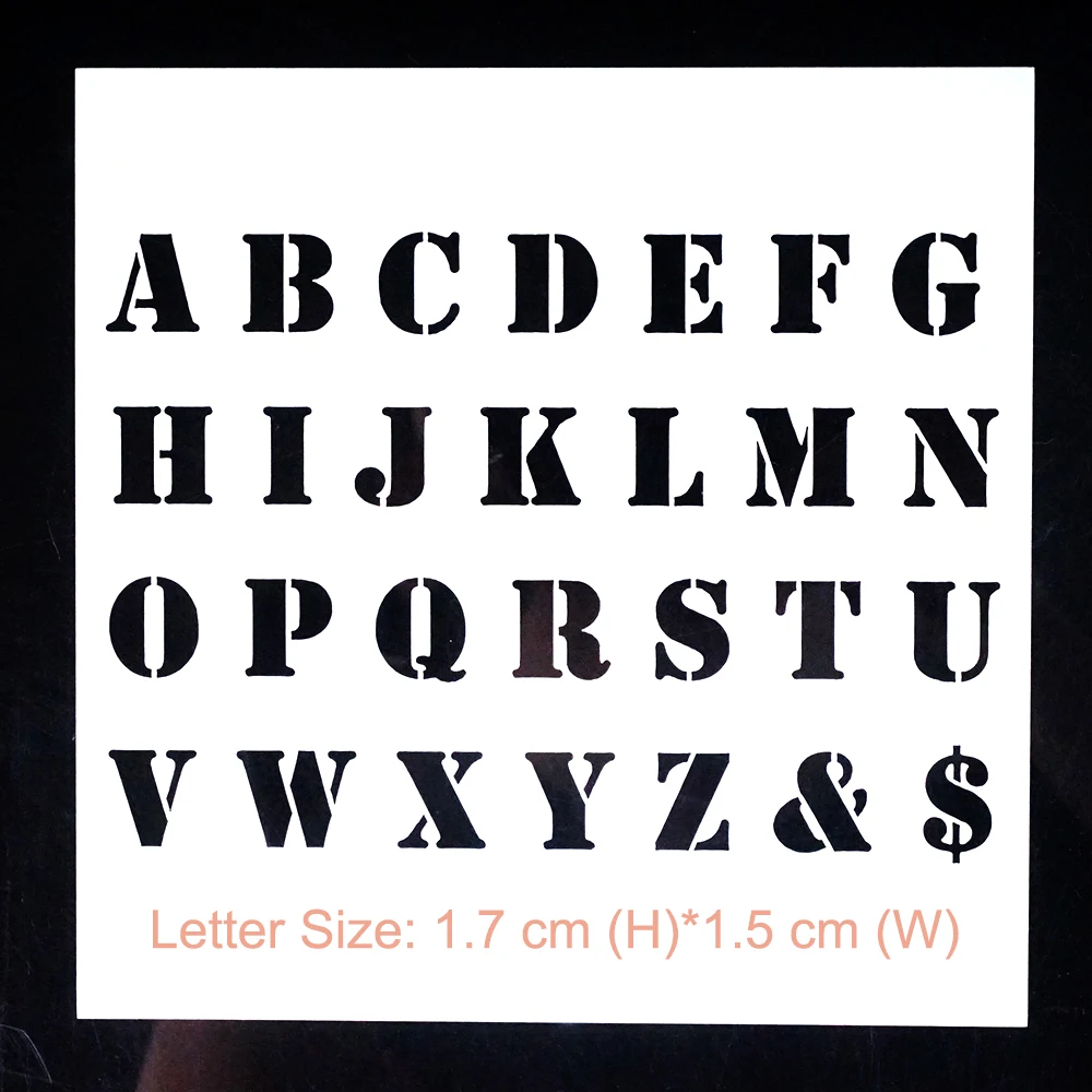 Imprimé Gratuit Format A4 Pochoir Lettre À Imprima : Mon Expérience Avec  Ces Gabarits de lettres pour Créations Artisanales, image size:1000x1000