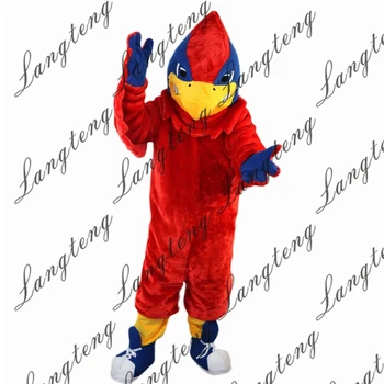 

Hot Sale Red eagle, bird Mascot Costume Adult Size Halloween Outfit Fancy Dress Suit Free Shipping 2019New