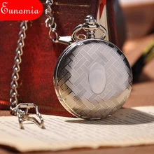 Новая мода аналоговые Мужские часы Механические карманные часы с ожерельем цепь стимпанк ручной Ветер карманные часы