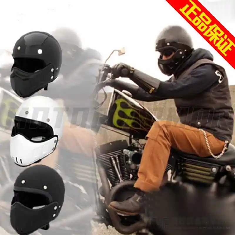 Tt Coヘルメット日本トンプソンオートバイヘルメット取り外し可能なあご精神ライダーレトロハーレーmotoヘルメットベスパcascosパラmoto Cascos Para Moto Helmet Vespavespa Casco Aliexpress