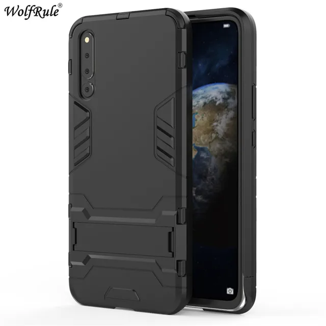 For Cover Huawei Honor Magic 2 Case TPU & PC Holder Bumper Protective