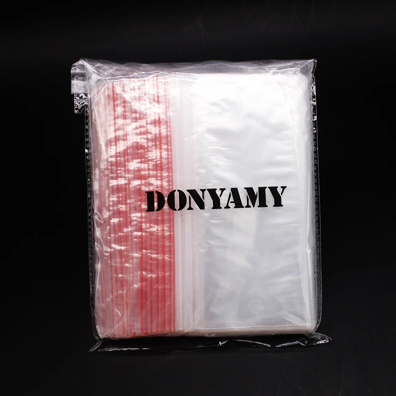 DONYAMY 1000 шт. Self Sealing Zip Lock пластиковые пакеты 7x10 см/упаковочные пакеты