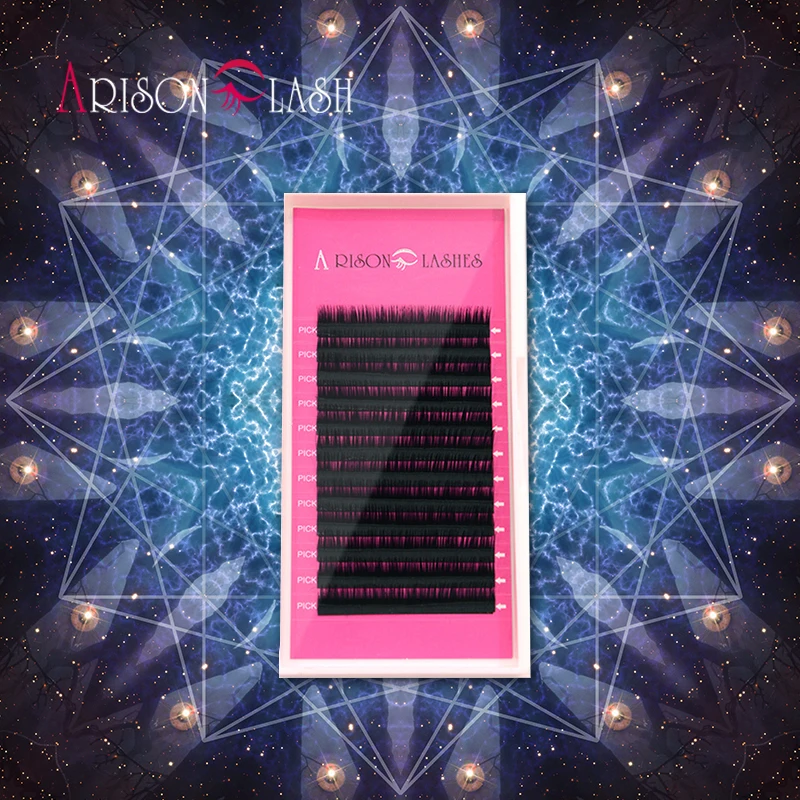 

Arison Lashes 0.03mm Russian Volume Eyelash Extension Individual Lashes Extention Mixed Lengths for Artist Training