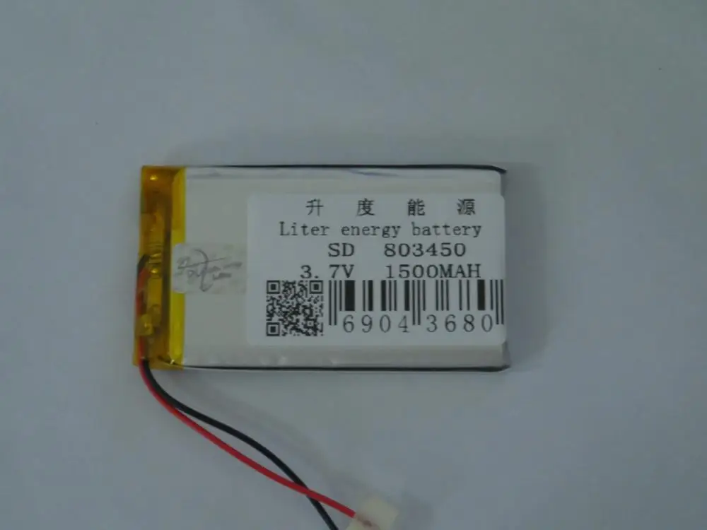 Полимерный напрямую от производителя маркетинг 803450 1500mah3. 7 в для мобильного DVD ТВ
