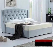 rivet diamond tufted button modern contemporary fabric sleeping bed King size bedroom furniture China