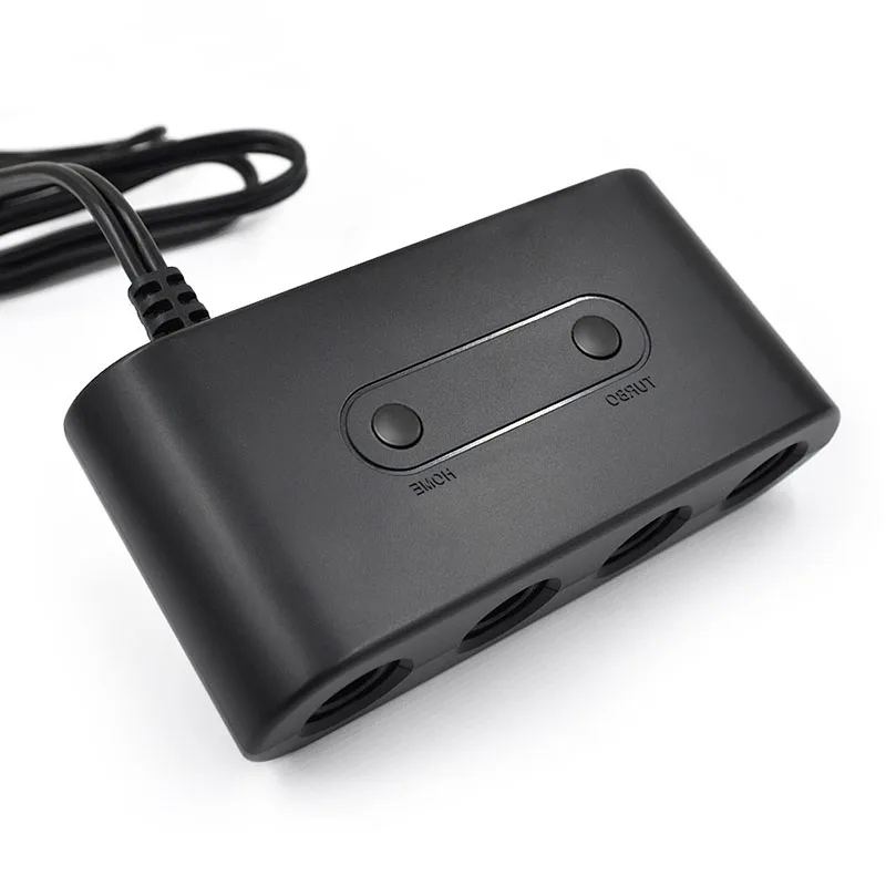 4 порта для контроллеров GameCube GC USB адаптер конвертер Nintendo Wii U PC NGC ПК игровые
