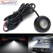 BraveWay светодиодный дополнительный Реверсивный светильник для автомобиля, внедорожника, вездехода, вспомогательный светодиодный рабочий светильник 12 В, противотуманный светильник, прожектор, светодиодный фонарь заднего хода