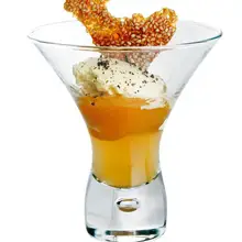 Бельгия nuobao Стекло Творческий коктейль мороженое чашка десерт мартини Кубок шампанского
