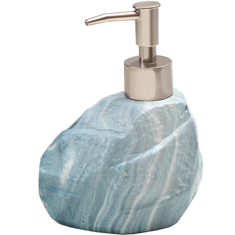Скандинавские креативные керамические дезинфицирующие бутылки для рук мраморная текстура диспенсер для мыла Туалет Кухня бутылка для моющего средства
