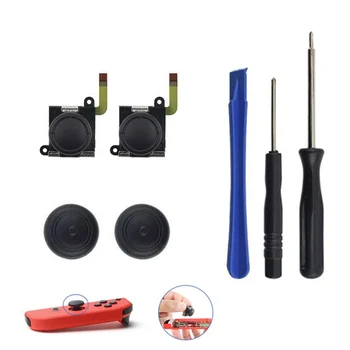 

7 In 1 Replacement 3D Analog Joystick Thumb Stick For Nintend Switch Joy Con Controller Sensor Module Potentiometer Repair Tool