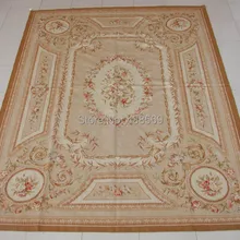 9'x12 Aubusson ковры ручной работы шерстяные ковры, французский ковер aubusson, Новая Зеландия шерсть площадь ковровая