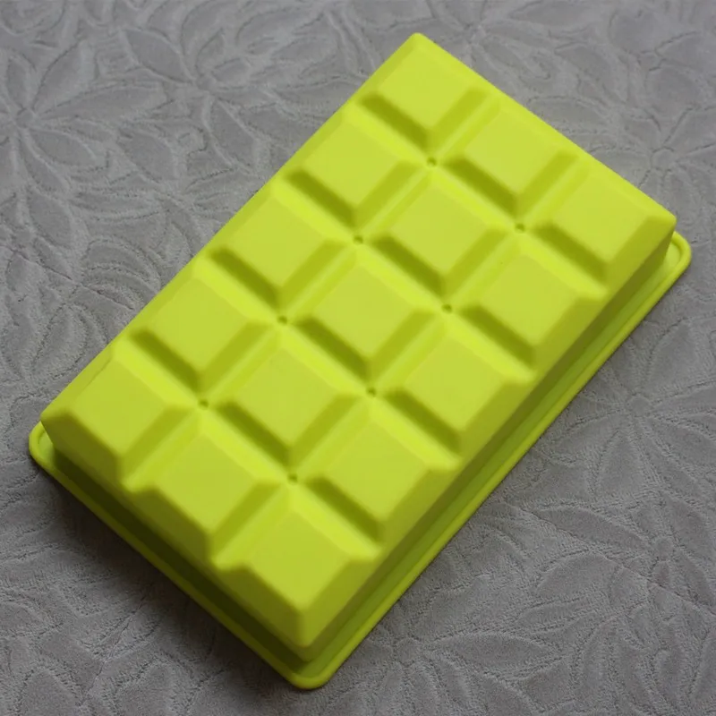 Квадратная силиконовая форма формы для торта силиконовая форма для льда пудинга производители кубиков шоколада