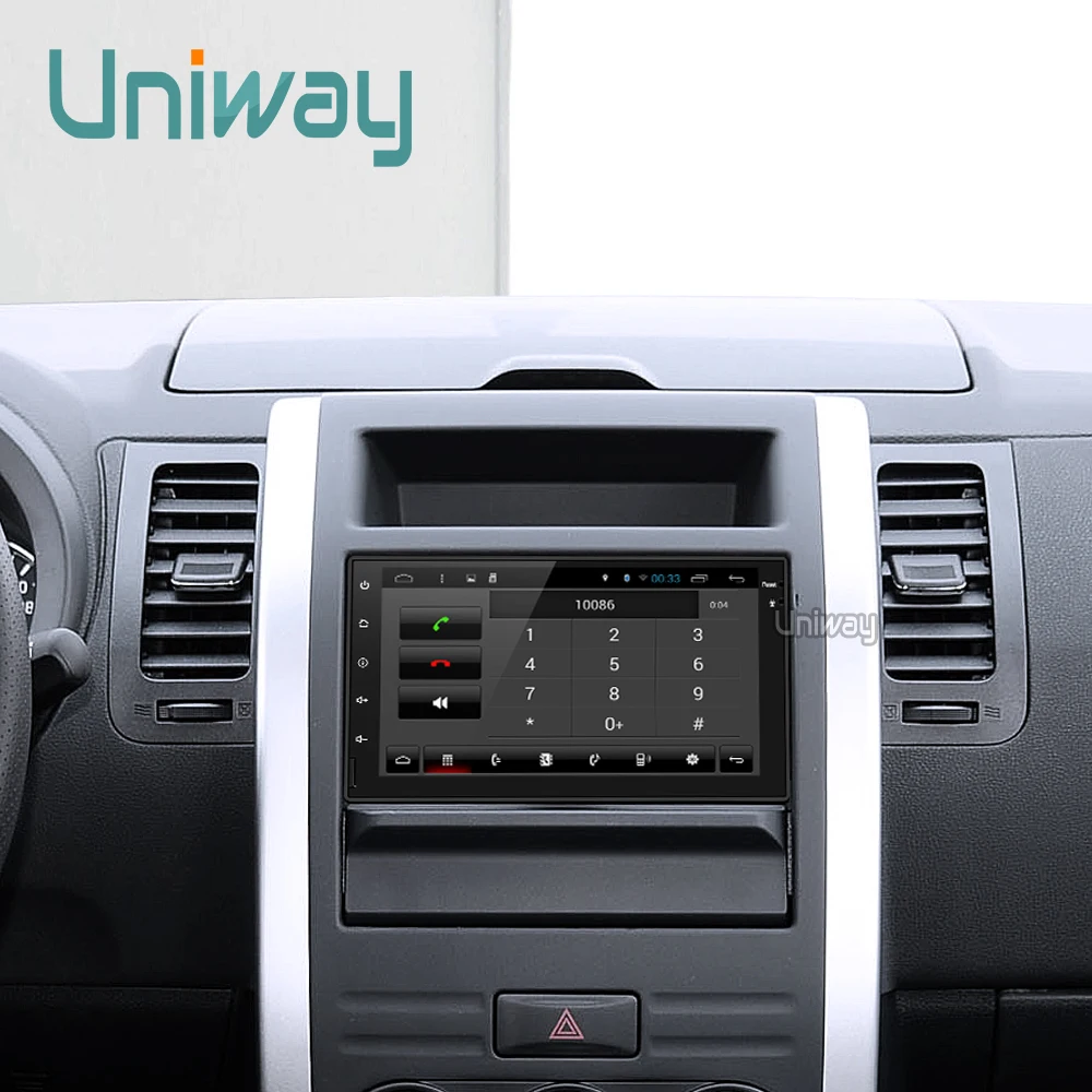 uniway AWD7071  android 7.1  car dvd for nissan qashqai x-trail almera pathfinder teana note juke multimedia gps player 