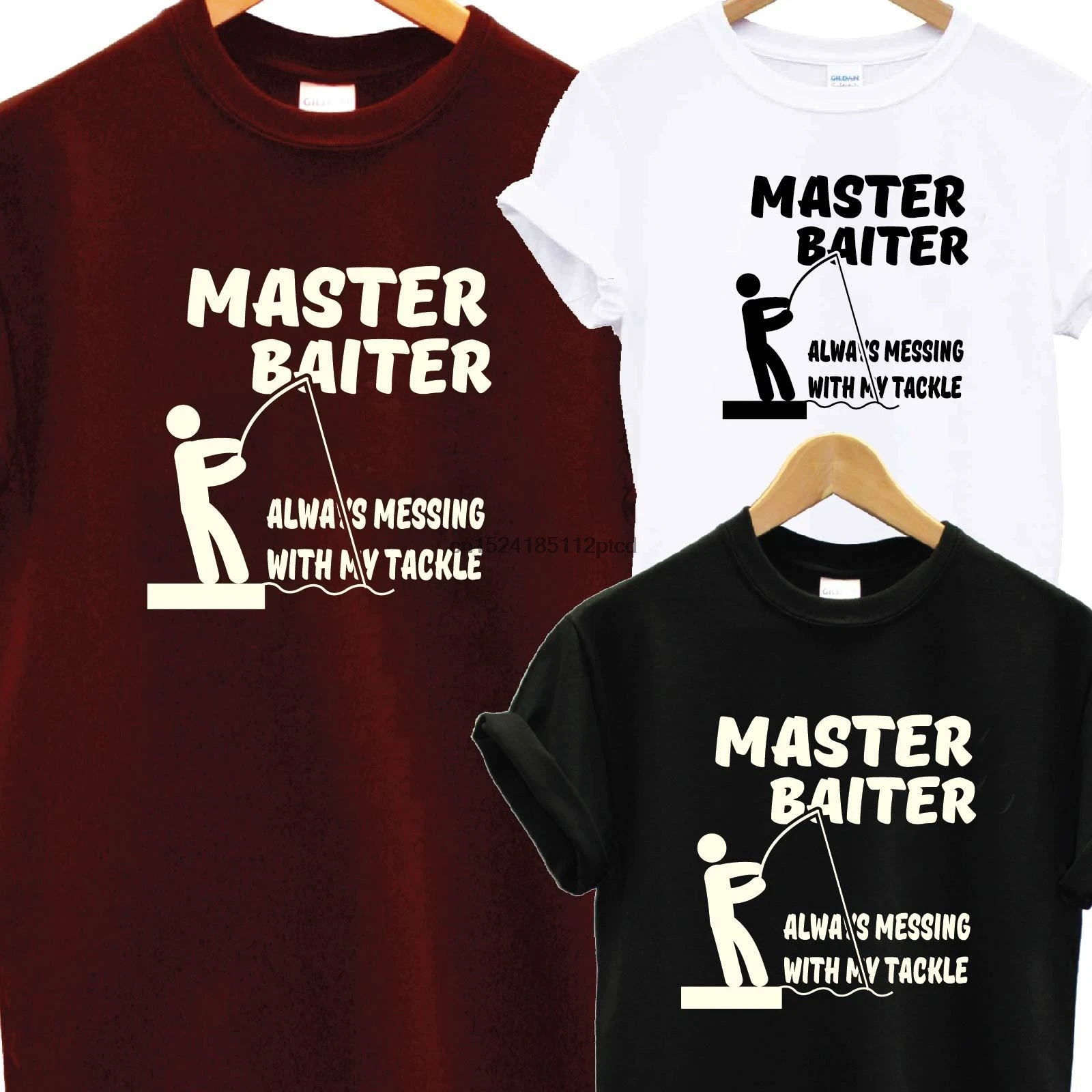 I/'D RATHER BE FISHING T-SHIRT tackle carp pike rod reel masterbait equipment