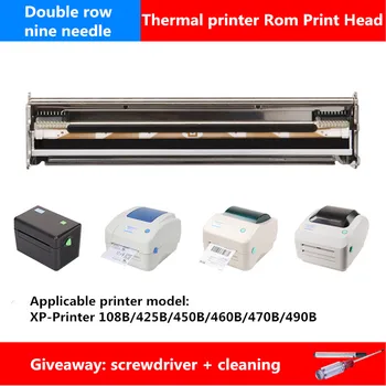 

DT108/460B/490B printer head thermal adhesive barcode label printer original accessories ROM double row 9 pin printer head