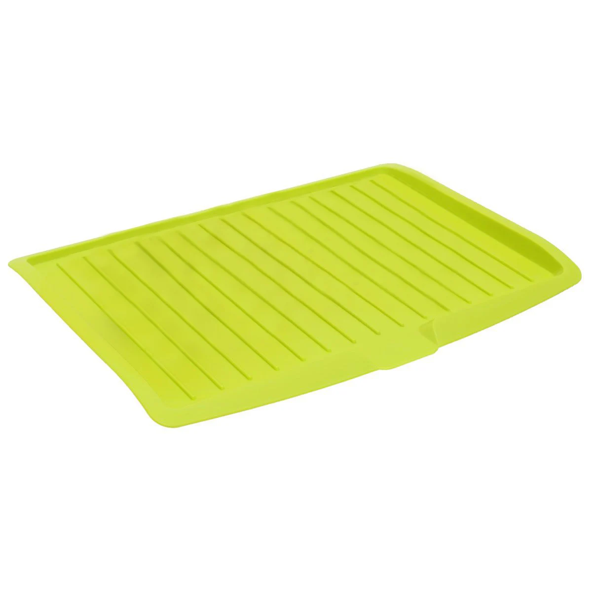 

HOT Plastic Dish Drainer Drip Tray Plate Cutlery Rack Kitchen Sink Rack Holder Large green