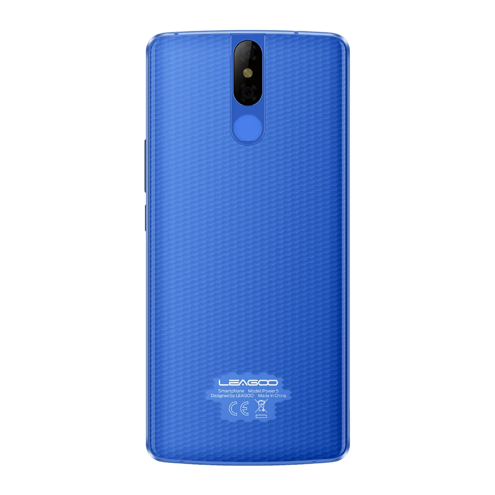 LEAGOO power 5 Android 8,1 двойная задняя камера 4G мобильный телефон 7000mAh 5,9" FHD MT6763V Восьмиядерный 6 Гб ram 64 Гб rom отпечаток пальца