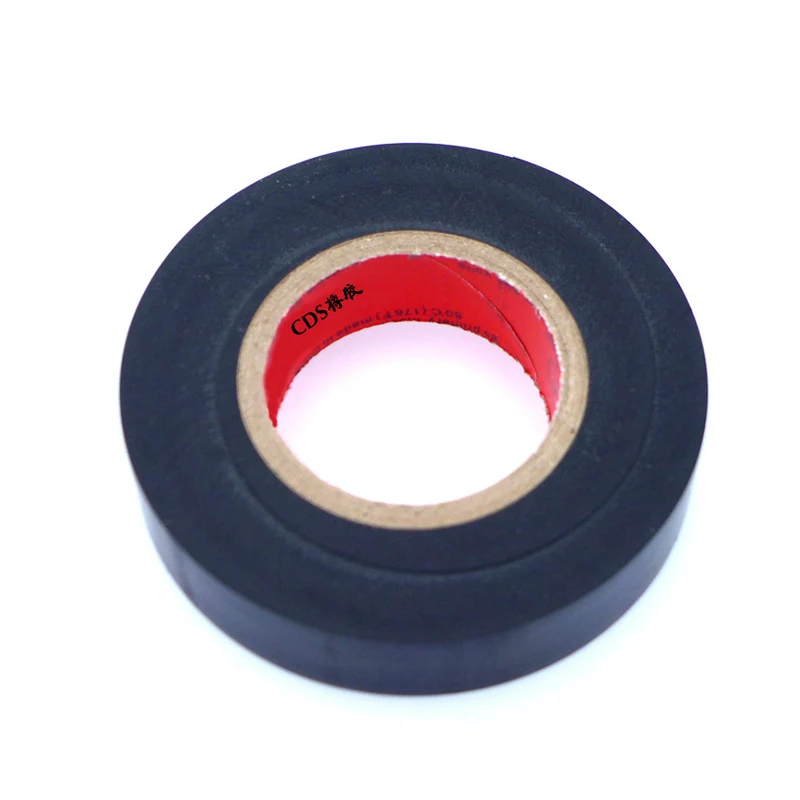 1PCS 9Meters/pcs color black Electrical Tape Insulation Adhesive Tape