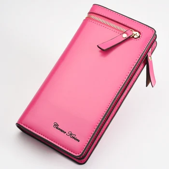 

Fashion High Capacity Women Wallets Brand PU Leather Long Leather Popular Women Clutch Bag Wallet Card Holders Clutch Money Bag
