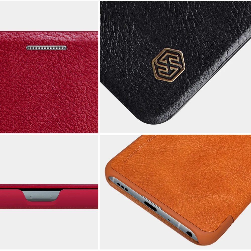 Для LG G7 чехол thinq для LG G7 чехол thinq Nillkin Qin серия из искусственной кожи флип-чехол 6,1''