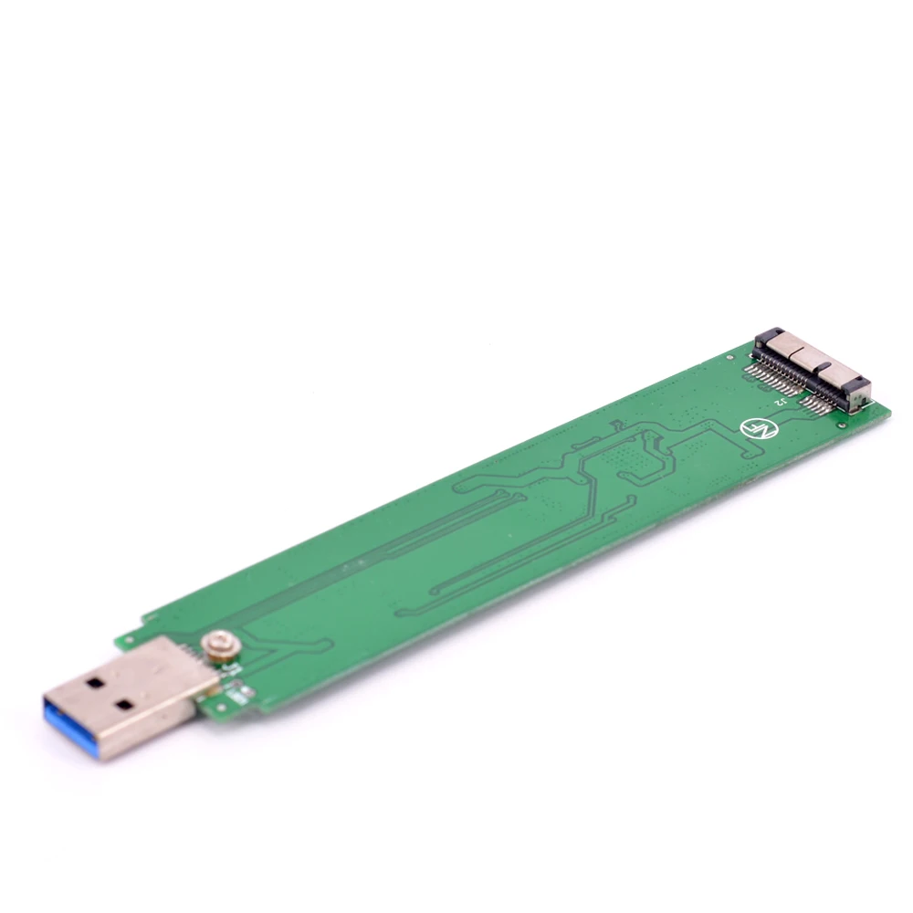 SSD Portable Case USB 3.0 to 12+6 pin Disk Drive Slot HDD Enclosure Mobile Box For Macbook 2010 2011 Air A1369 A1370