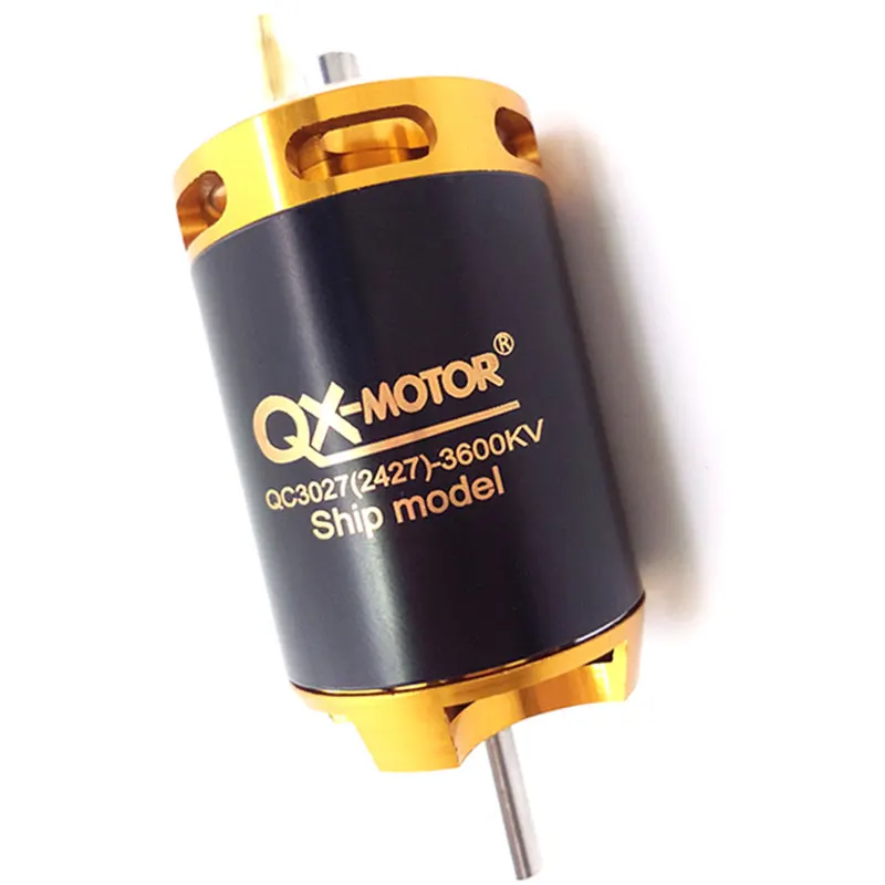 Высокая Скорость QX MOTOR 3027 3600KV DC бесщеточный мотор RC DIY сделай сам коррозийных