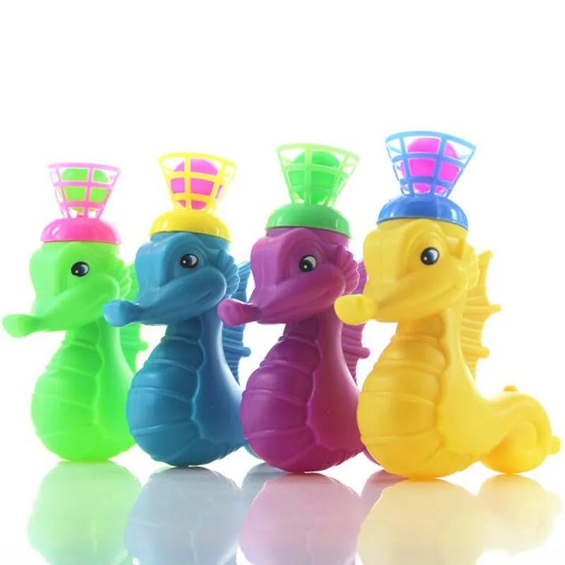 Классический ностальгия подвесной шар табачная трубка дующий шар ребенок маленькая игрушка Дети головоломка подарок мешок наполнитель День Рождения Вечеринка Рождество - Цвет: Hippocampus